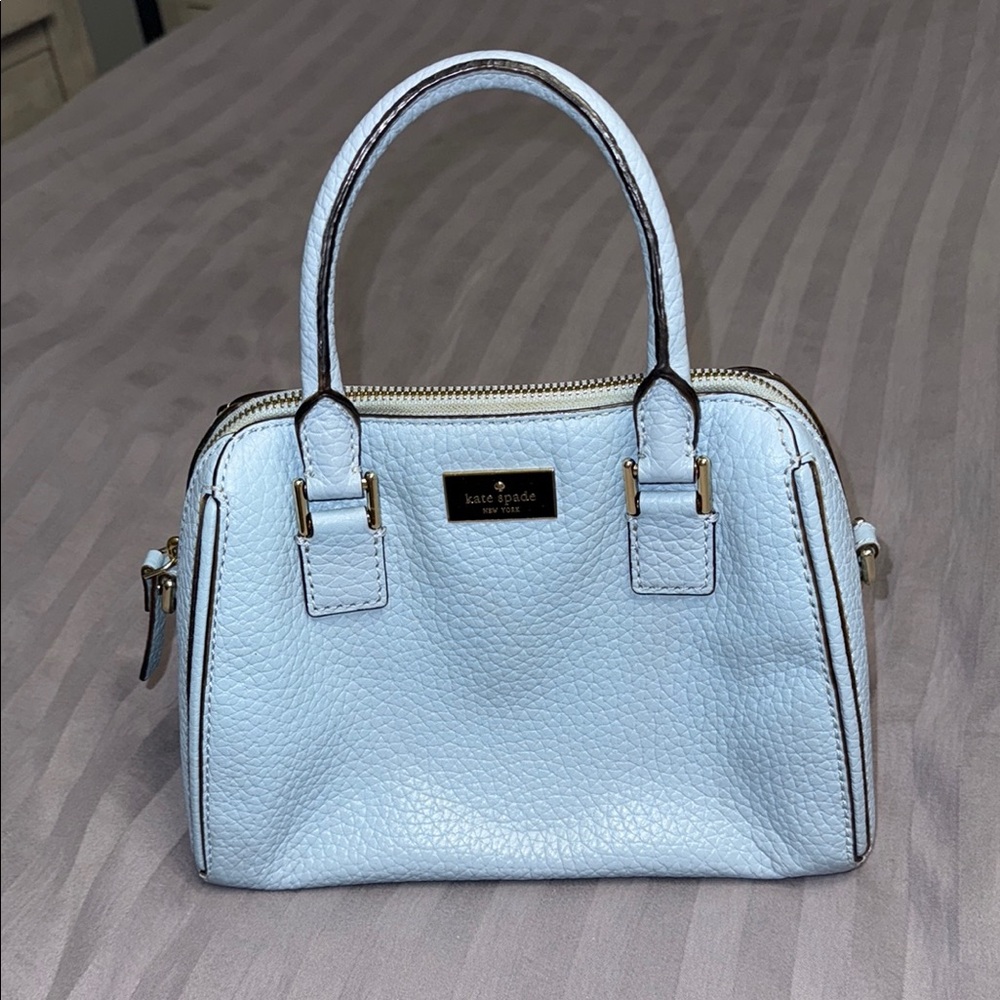 Kate Spade Blue Satchel Bag